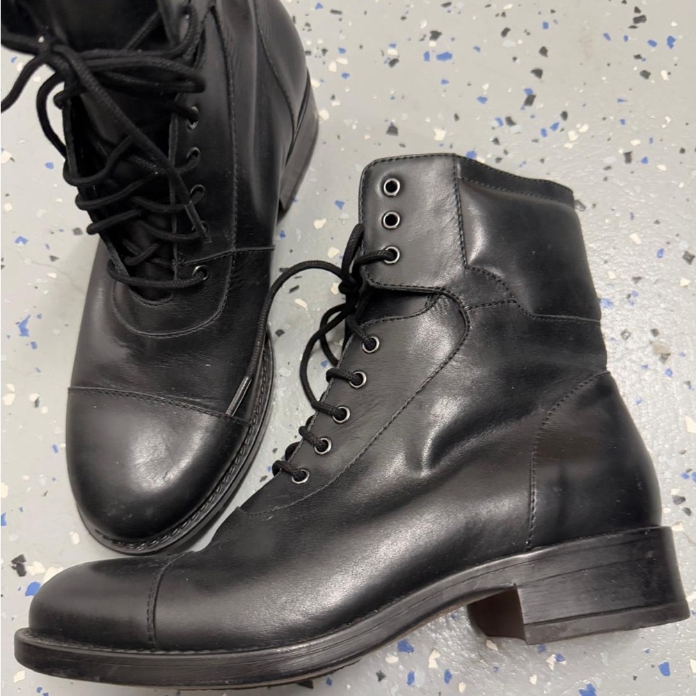 Seychelles Leather Combat boots